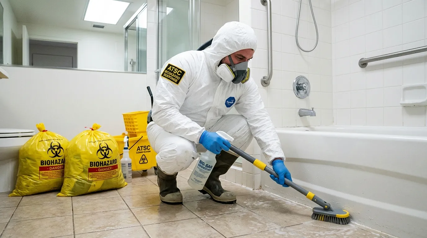 Decontamination equipment deployed for Blood Cleanup in Lakeland